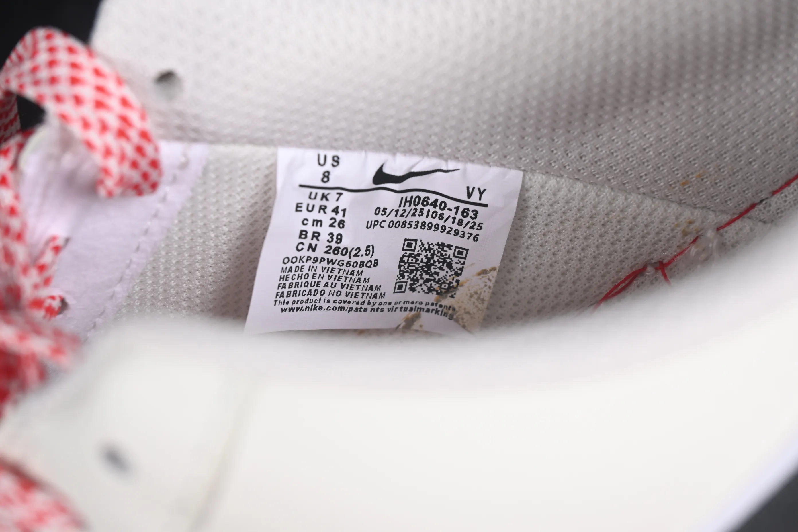 All categories Nk Air Force 1 Air Force series Nk Air Force 1 Low Air Force low-top Nike Air Force 1'07 Low joint model Air Force 1 low-top casual sneakers IH0640-163